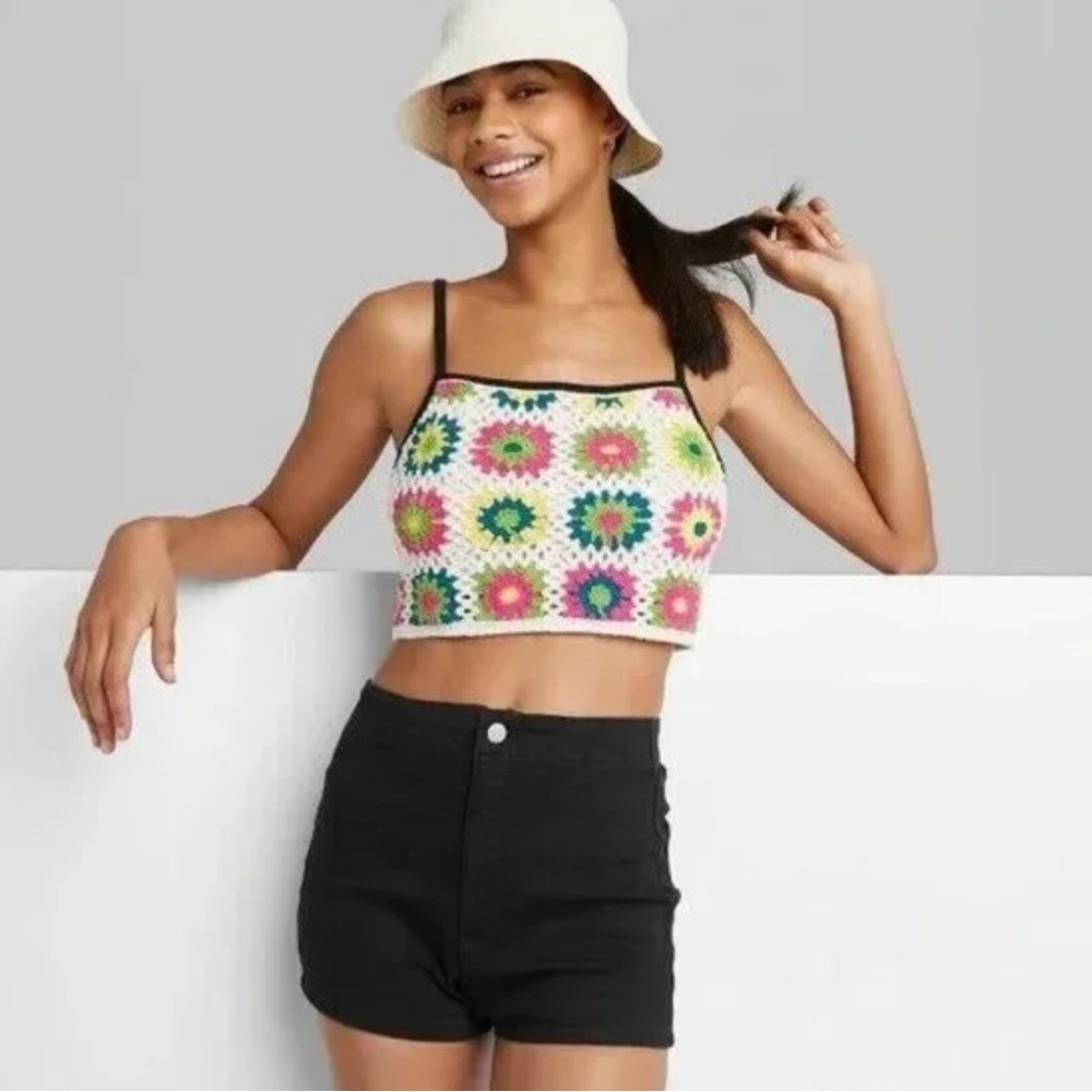 Wild Fable High Waist Black Denim Shorts Women’s 16